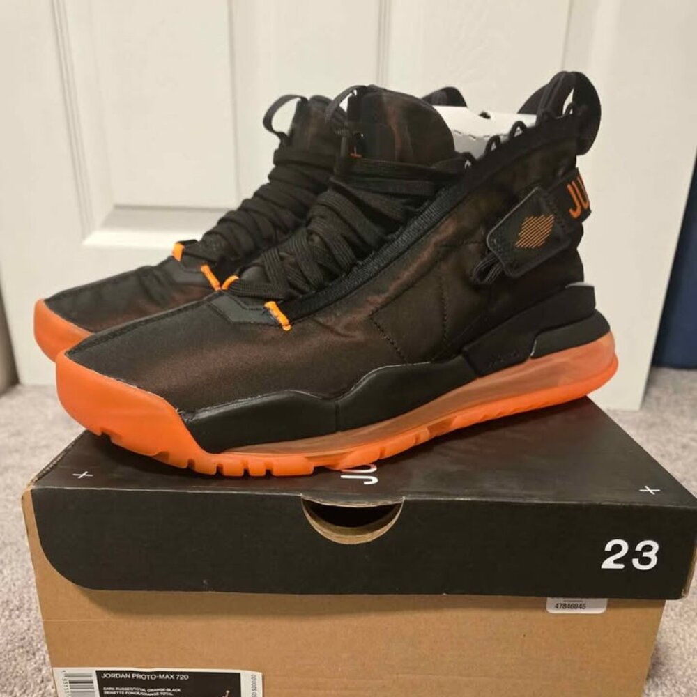 Size 10.5 - Jordan Proto Max 720 Total Orange